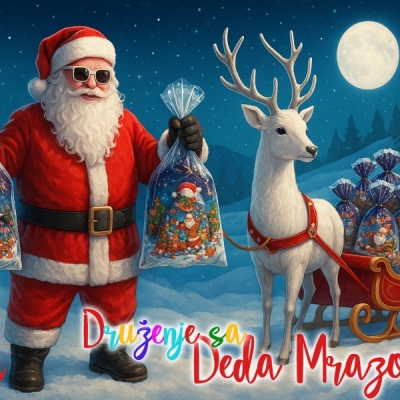 Novogodišnje druženje sa Deda Mrazom